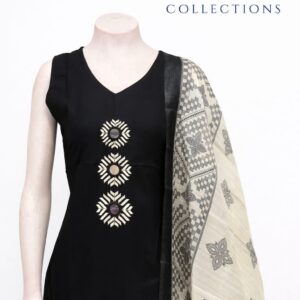 midnight black classic cotton set