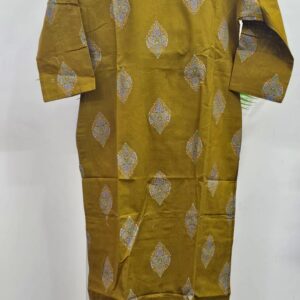 mustard dabu cotton cord set