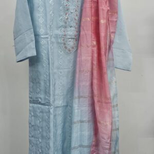 roman silk kurti sets