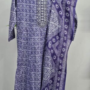 pure cotton dailywear kurti set with duppata