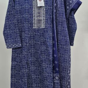 pure cotton dailywear kurti set with duppata